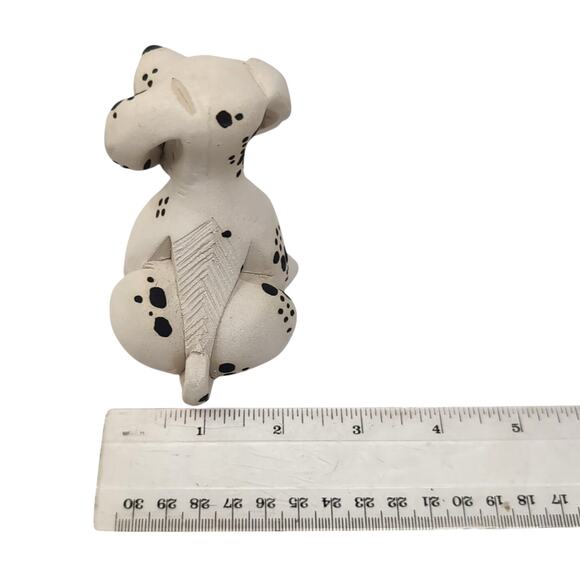 Artesania Rinconada Dalmation Dog Figurine Hand Carved Hand Painted Handmade 115 - Picture 10 of 11